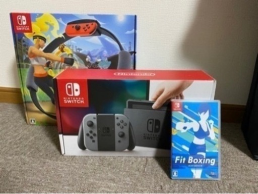 決まりましたリングフィットアドベンチャー　フィットボクシング