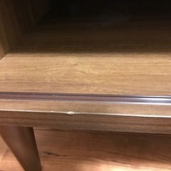 テレビボード　木製　美品　差し上げます。の画像