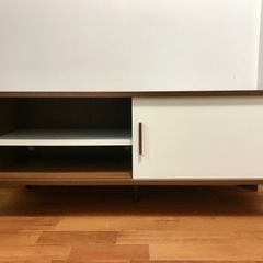 テレビボード　木製　美品　差し上げます。の画像