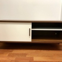 テレビボード　木製　美品　差し上げます。の画像