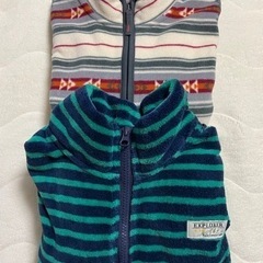 キッズフリース2枚セット