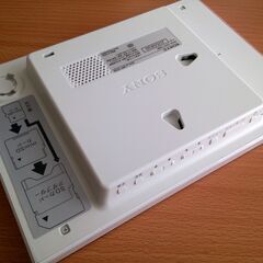 【未使用】SONY デジタルフォトフレーム S-Frame DPF-D720 ホワイトの画像