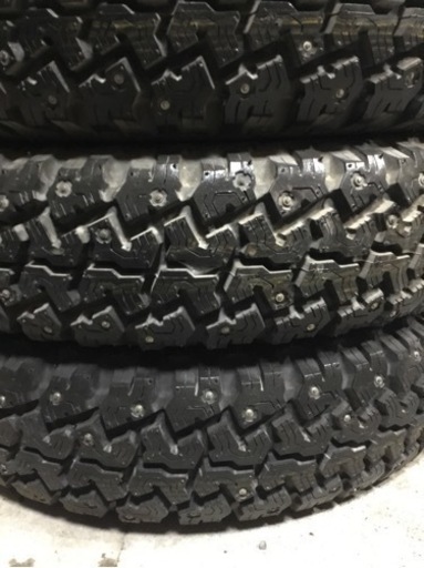 新品未使用 155/80R13 スパイクタイヤ 4本セット