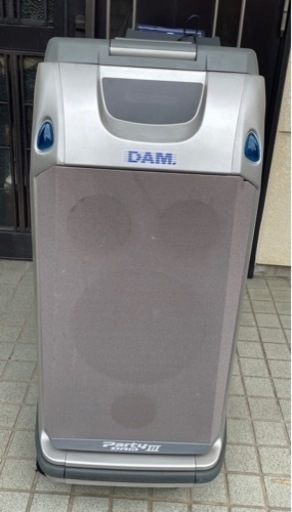 第一興商 PARTY DAM Ⅲ　パーティダム3　DAM-PD3　　キャスター付き　動作品　業務用高級カラオケ　備品付き