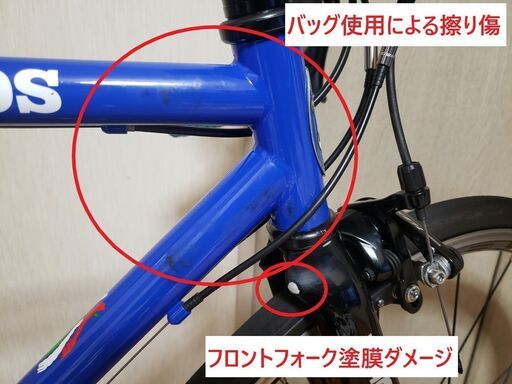 2020年 GIOS AMPIO TIAGRA 510サイズ(ドロップハンドル化)