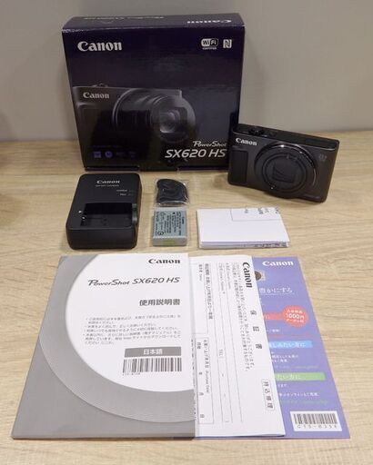 新札幌発  Canon キャノン Powershot SX620 HS デジカメ デジタルカメラ ブラック