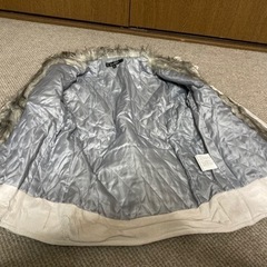 メンズジャケット白Mの画像