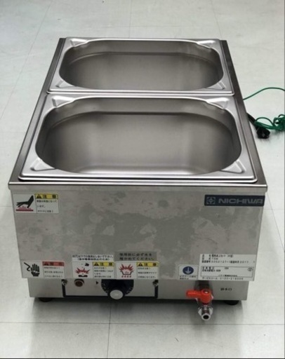★★おすすめ★★ Made in Japan NICHIWA Pro Chef Stainless Steels 18-8 ニチワ 2017年製卓上電気フードウォーマー 単相 100V 中古です。