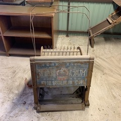 イガハラ式福助號　レトロ脱穀機　農機具