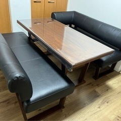 ダイニングソファ　一月末までの掲載　最終値下げ