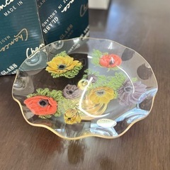 イギリス製 ガラスコンポート