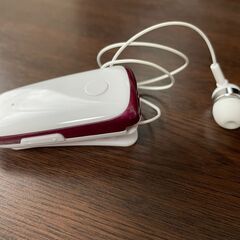 【配送・直接引渡OK】管理番号 H-56 未開封品 未使用品 Bluetooth接続 クリップ付きイヤホンの画像