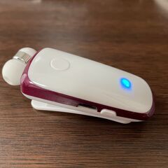 【配送・直接引渡OK】管理番号 H-56 未開封品 未使用品 Bluetooth接続 クリップ付きイヤホンの画像