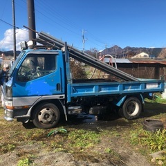 H10 三菱キャンターダンプ 4WD 4d33 MT ディーゼルの画像