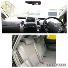 トヨタ　プリウス　ハイブリッド　黒色　ブラックの画像