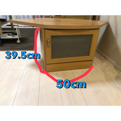 コーナー用テレビ台