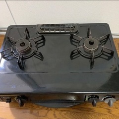 二口ガスコンロの画像