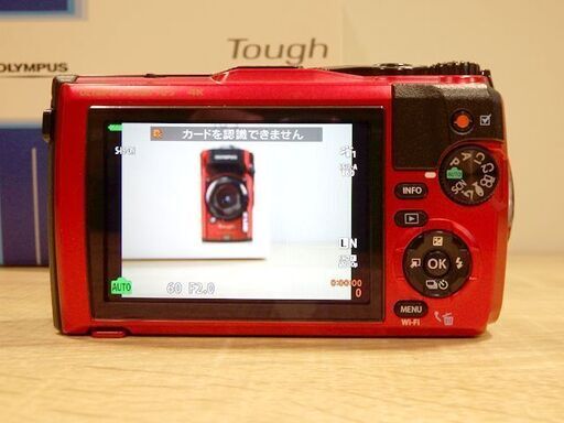 新札幌発 OLYMPUS オリンパス/Tough TG-5/防水デジタルカメラ/4K対応 GPS/レッド