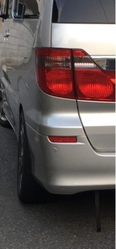 10アルファード キャンバープレート　3度 9,750円