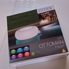 ＊新品未使用品＊LEDオットマンライト＊