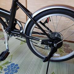 折りたたみ自転車の画像