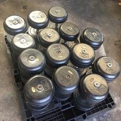 ボディメーカー　ラバーダンベル7ペアセット
