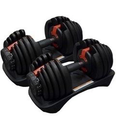 可変式ダンベル 24kg 2個セット