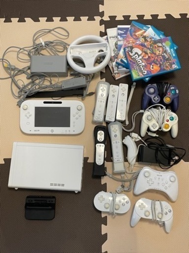WiiU完品　ソフト　コントローラー多数