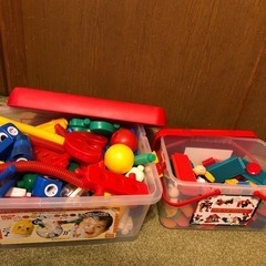 おもちゃ　絵本　ブロックセット6ヶ月〜の画像