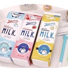 ミルク型ペンケース の画像