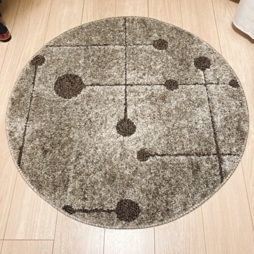 【取引先確定しました】ラグ 90cm 丸