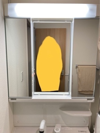 【ノーリツ】化粧鏡　型式：LEM-753H/W