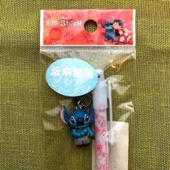 【新品】スティッチ 坂本龍馬 ご当地 シャーペン ディズニーの画像