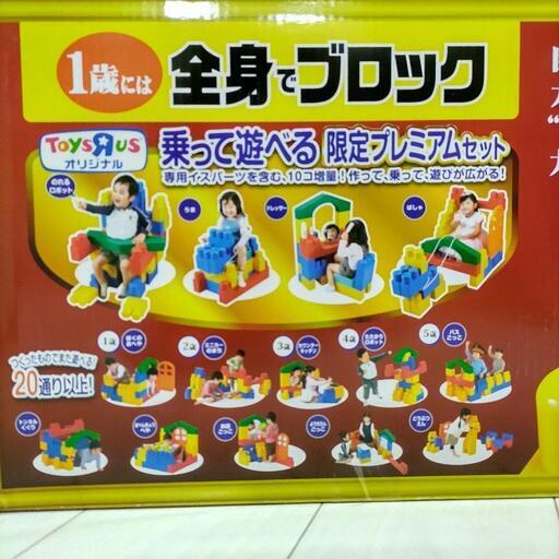 １歳から　全身でブロック