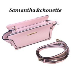 新品　サマンサシュエット　ショルダーバッグ　ライトピンク　プレゼ...