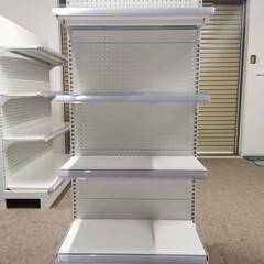 ★新品★展示ラック　店舗什器　陳列什器　テナント用什器　店舗用什器　ボトルレス　物産展用展示什器　スーパー用什器　コンビニ用什器　片面タイプ　高さ１５０　横幅７０の画像