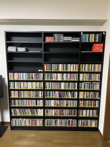 中古CD・DVD棚（引き取りに来ていただける方限定！！）