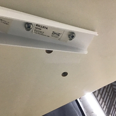 IKEA イケア　カフェテーブル　BILLSTA  ホワイトの画像