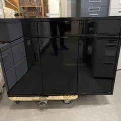 取引終了　　　　　　カウンターテーブル　バーカウンター　収納付き　の画像