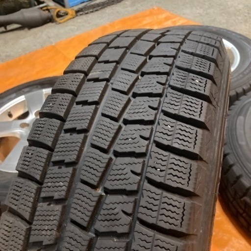 ?195/65R15 7分山スタッドレスタイヤ、アルミセット