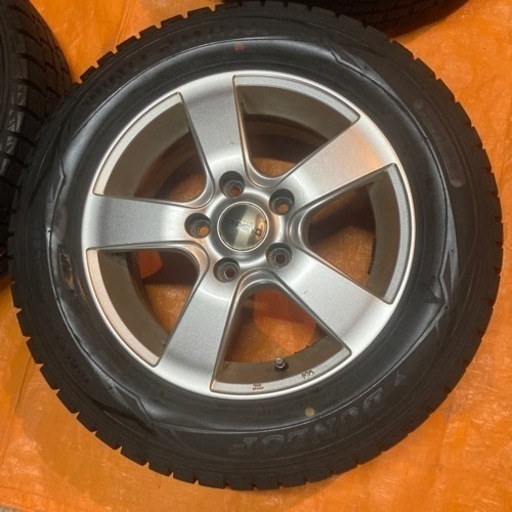 ?195/65R15 7分山スタッドレスタイヤ、アルミセット