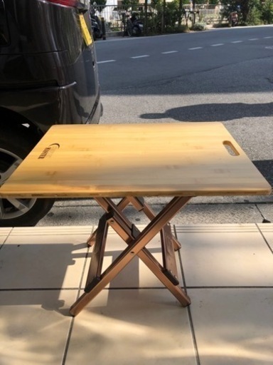 9,000円から1,000円値下げ！【コールマン】バンブーサイドテーブル