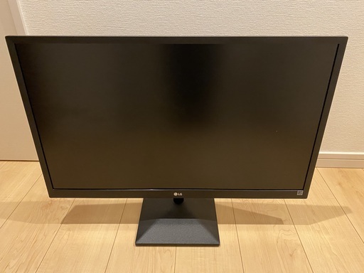 LG　27インチ　フルHD　モニタアームセット