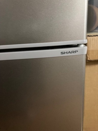 sharp 2ドア 冷蔵庫 使用期間数ヶ月