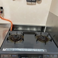 二口ガスコンロ グリル お渡し決まりました