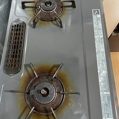 二口ガスコンロ グリル お渡し決まりましたの画像