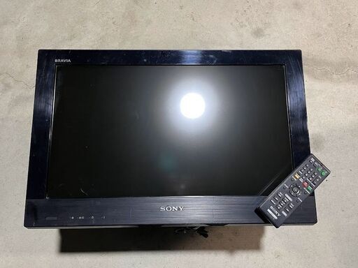 22インチ液晶テレビ ブラビア 難あり B-CAS付き