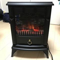 暖炉型ヒーター　YDH-SK10(B) 値下げ期間中