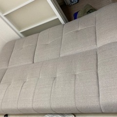 値下げします　ソファーベッドの画像