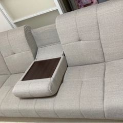 値下げします　ソファーベッドの画像